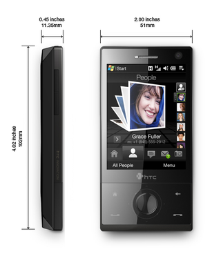 Illustration for article titled HTC Touch Diamond: the Blurb, Specs and Official Pics